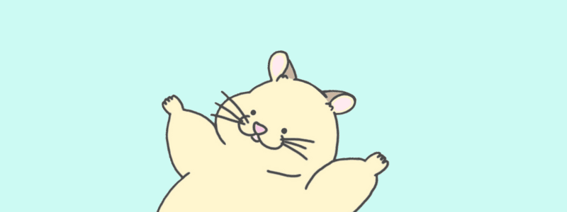 ジャンプするようなポーズのネネのイラスト。ZINE制作や創作活動をテーマにしたカテゴリ画像。